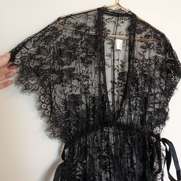 Shein Black Lace Lingerie OS - Picture 2 of 4